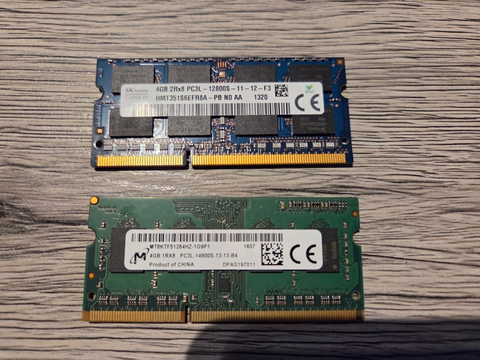 4GB Ram geheugen (x2), Computers en Software, Gebruikt, DDR3, Ophalen of Verzenden, Laptop