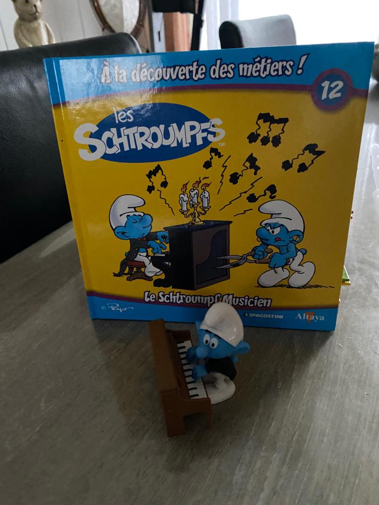 Le Schtroumpfs Musicien, Enlèvement, Neuf, Schtroumpf Musicien, Bande dessinée