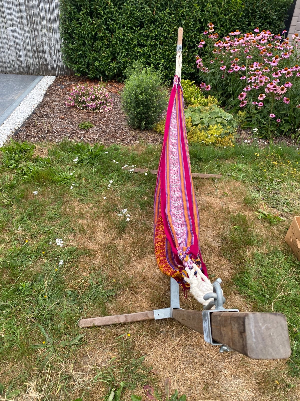 Hangmat, Tuin en Terras, Hangmatten, Ophalen, Zo goed als nieuw, Eenpersoons