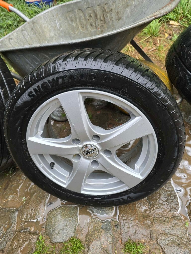 roues hiver bmw 205 55 r16, Auto-onderdelen, Klein materiaal, Ophalen, Gebruikt, BMW