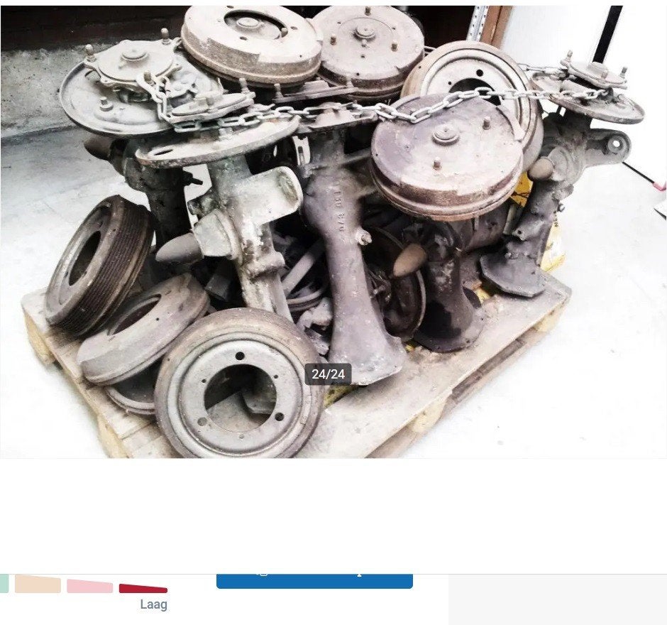 Ophanging schokbrekers Peugeot 404 motor dinamo's veren vin,, Ophalen of Verzenden, Gebruikt, Peugeot