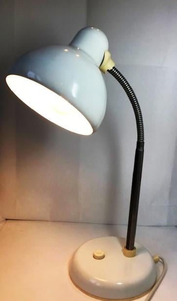 Lamp Bureau Wit Email ️‍️Vintage Jaren 1980😎⚡💑🎁🤗👌, Antiek en Kunst, Ophalen of Verzenden