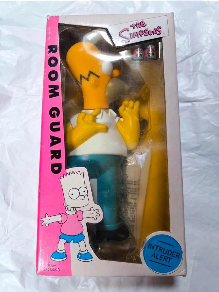 The Simpsons Room Guard Figure With Intruder Alert Wesco 200, Collections