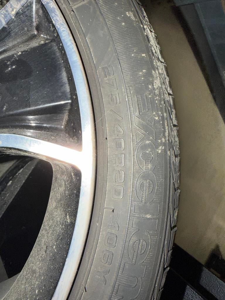 Winterbanden voor range rover met velg, Enlèvement, Comme neuf