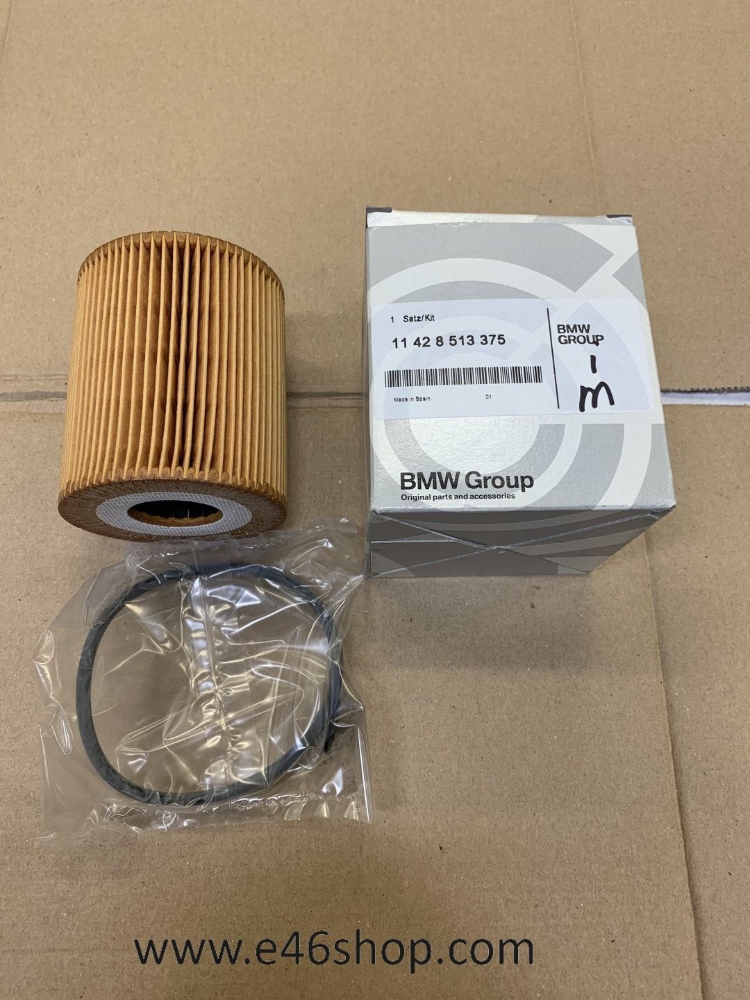 OLIEFILTER BMW E46 E38 E39 X5 M57 DIESEL OE 11428513375 1142, Neuf, -, -, Enlèvement ou Envoi