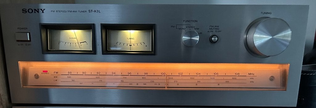 TUNERS SONY STA 3L en ST33L, TV, Hi-fi & Vidéo, Tuners, Utilisé, Analogique, Enlèvement ou Envoi