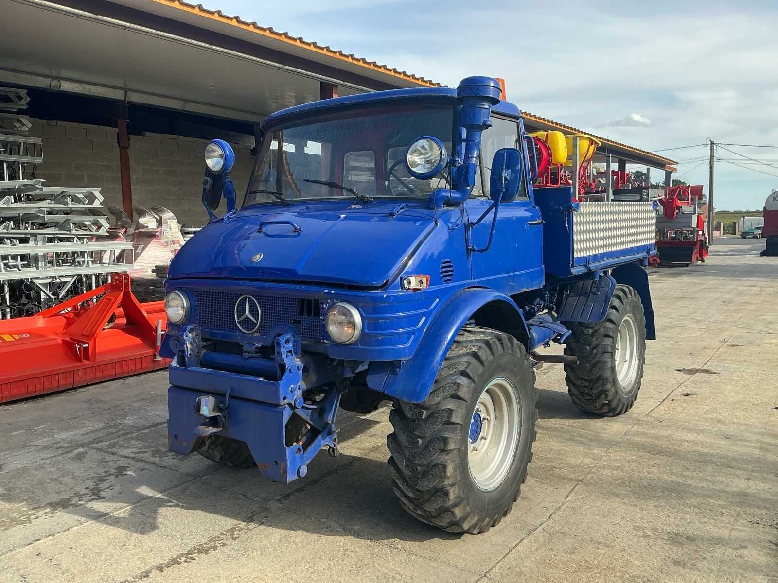 Mercedes-Benz Unimog Pick-up oldtimer Vrachtwagen, Auto's, Bedrijf, Overige brandstoffen, Te koop, Mercedes-Benz