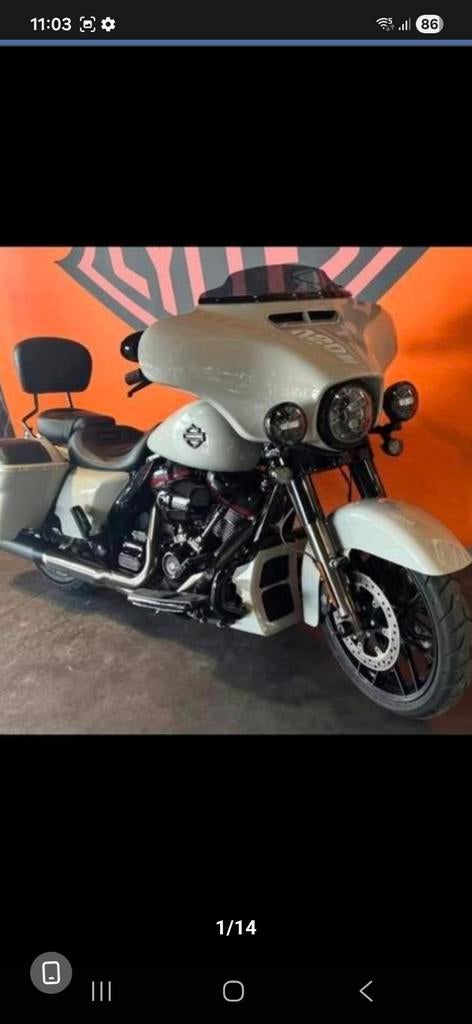 Harley davidson touring (flhxse) street glide CVO., Motoren, 2 cilinders, Particulier, Meer dan 35 kW, Toermotor