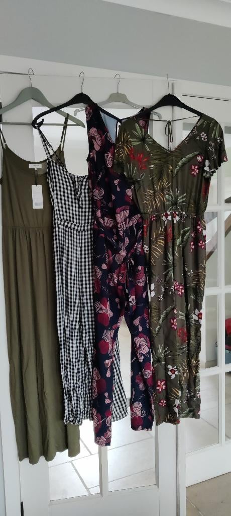 jumpsuit, lange jurk, Kleding | Dames, Jurken, Ophalen of Verzenden, Zo goed als nieuw, Maat 38/40 (M), Onder de knie