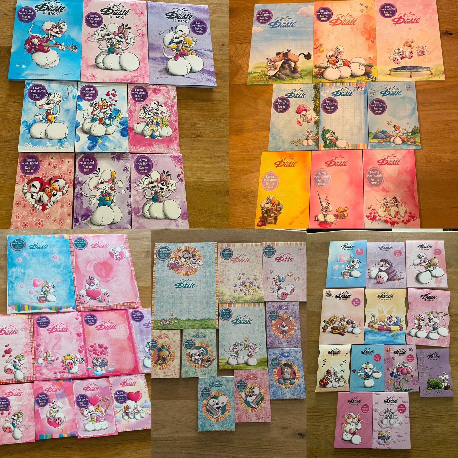 Diddl blaadjes complete serie, Verzamelen, Diddl, Ophalen of Verzenden, Diddl, Zo goed als nieuw