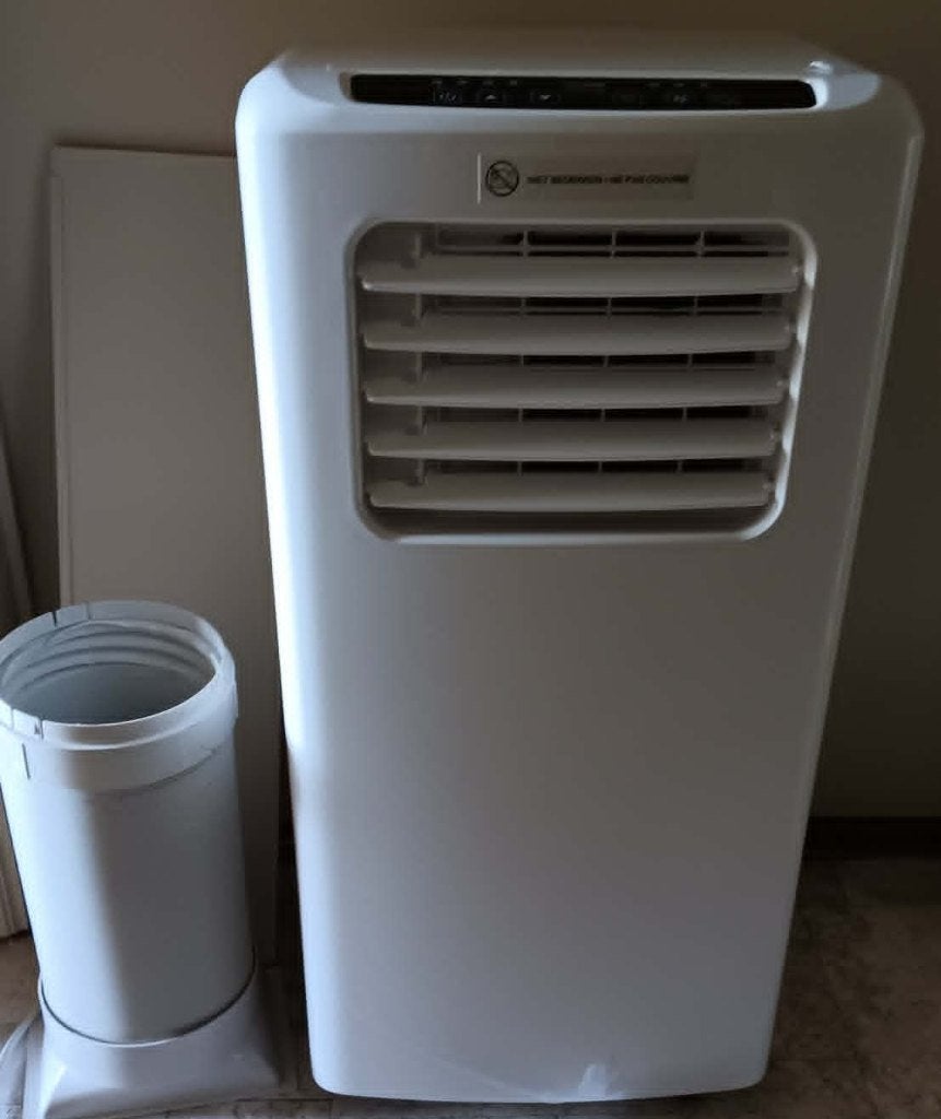 Mobiele airco (koeler, ventilator, ontvochter) Energie A, Ophalen, Gebruikt, Mobiele airco, Afstandsbediening
