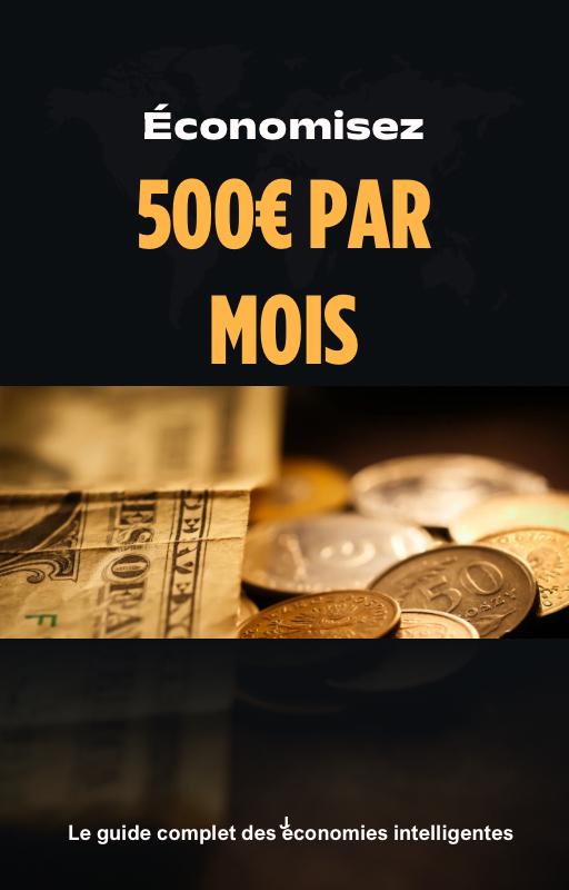 Économisez 500€ par Mois ( E-Book envoyé dès le  paiement ), Livres, E-books, École, Étude et Science