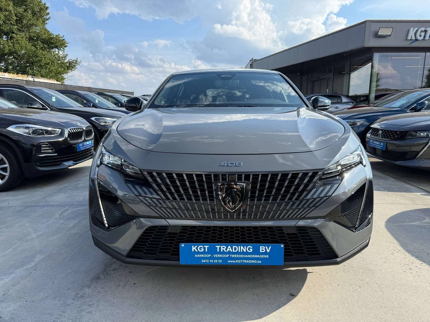 Peugeot 408 1.2i TURBO HYBRID GT-LINE AUTOMAAT NAVI LEDER FU, Auto's, Peugeot, Automaat, Lichtsensor, Gebruikt, 1199 cc