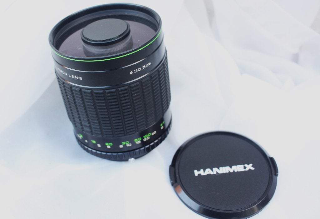Hanimex 500mm f/8: Olympus OM-montering, Audio, Tv en Foto, Fotocamera's Analoog, Gebruikt, Spiegelreflex, Olympus, Ophalen of Verzenden