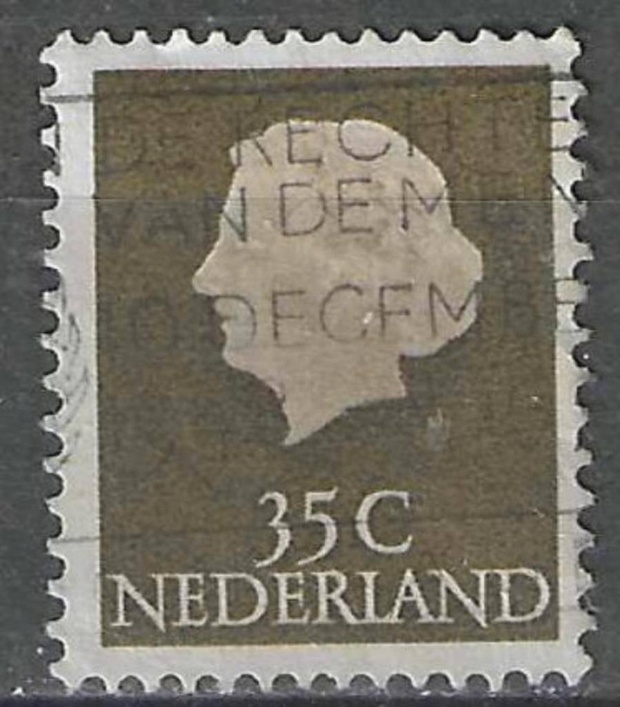 Nederland 1953-1967 - Yvert 604A - Koningin Juliana (ST), Postzegels en Munten, Postzegels | Nederland, Verzenden, Gestempeld