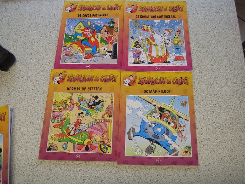 Stripverhalen van Samson en Gert, Plusieurs BD, Enlèvement ou Envoi, Comme neuf, POM