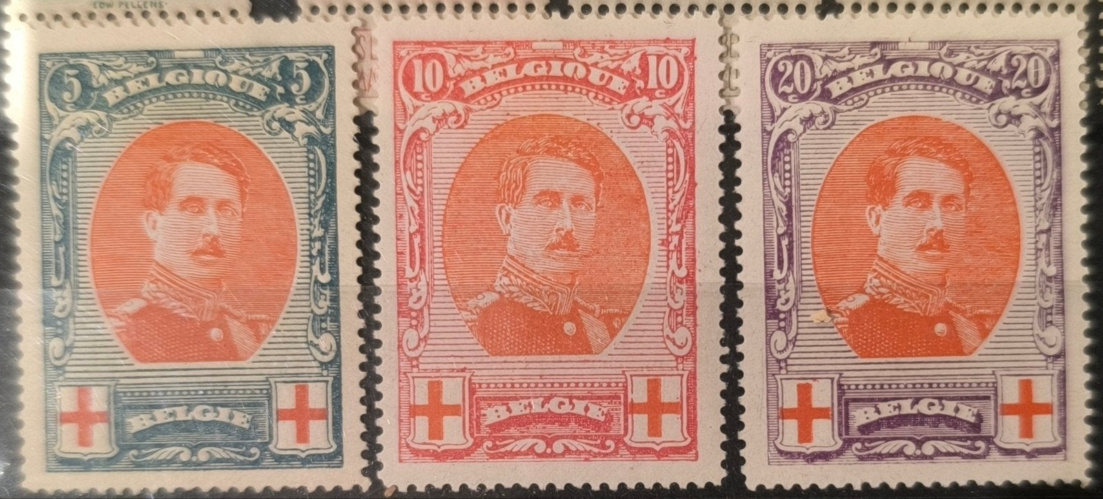 Numéro 132-134 **, Timbres & Monnaies, Neuf, Enlèvement ou Envoi, Non oblitéré, Gomme originale