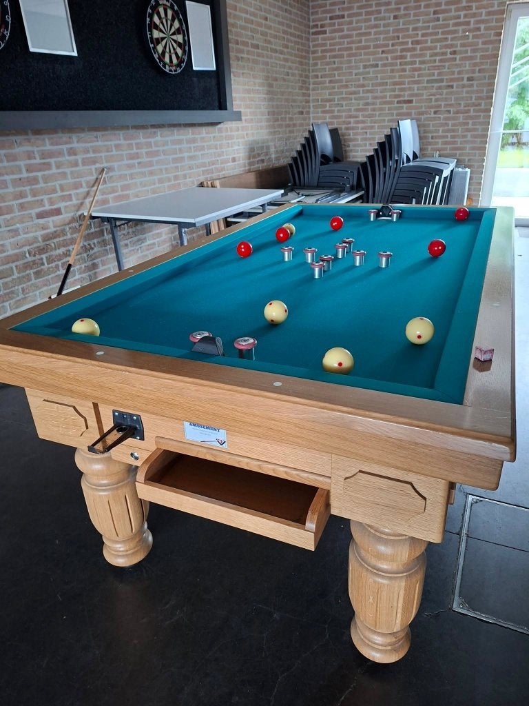 Allerlei tapbiljarts., Sport en Fitness, Ophalen, Zo goed als nieuw, Biljarttafel
