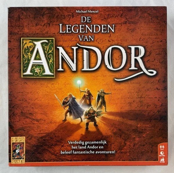 De Legenden van Andor bordspel Michael Menzel Kosmos, Hobby en Vrije tijd, Gezelschapsspellen | Bordspellen, Zo goed als nieuw