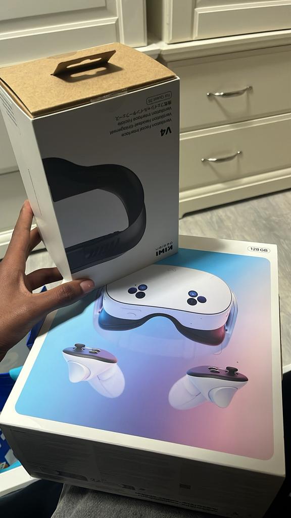 VR-HEADSET/META QUEST 3S, Games en Spelcomputers, Virtual Reality, Ophalen, Zo goed als nieuw