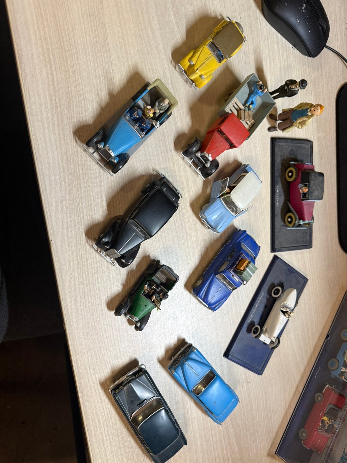 Originele Kuifje / Tintin collectie – miniatuurauto’s, Ophalen, Kuifje, Zo goed als nieuw