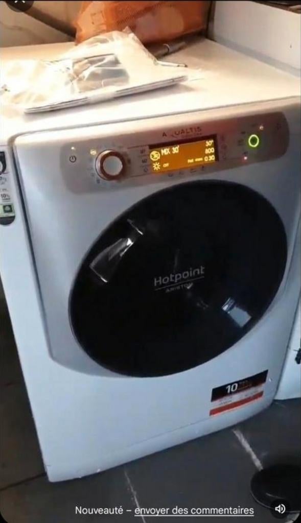 Ariston aqualis wolbestendige wasdroger  11kg/7kg, Elektronische apparatuur, Was-droogcombinaties, Ophalen of Verzenden
