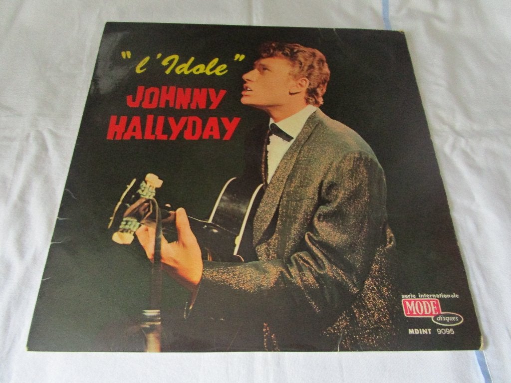 LP Johnny Hallyday : L'Idole (MDINT 9095), Enlèvement ou Envoi, Rock 'n' roll, Compilation, Utilisé