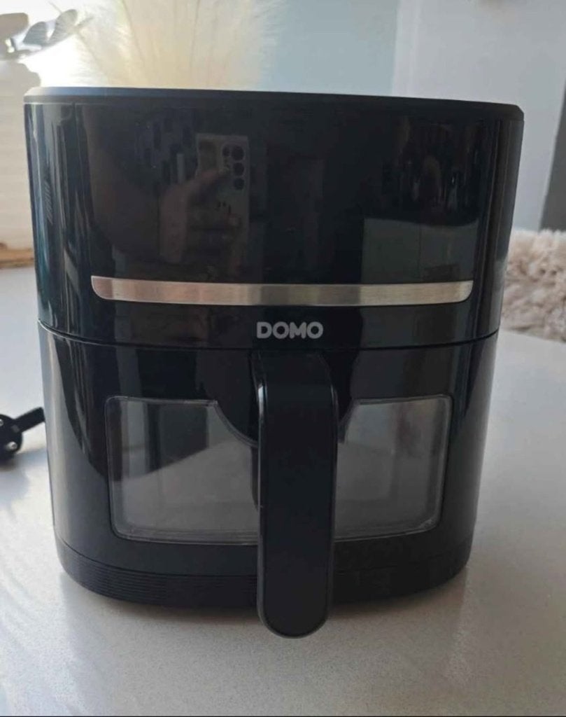 Airfryer/friteuse Domo 4L, Enlèvement ou Envoi, Comme neuf, Friteuse à air, 1500 grammes ou plus