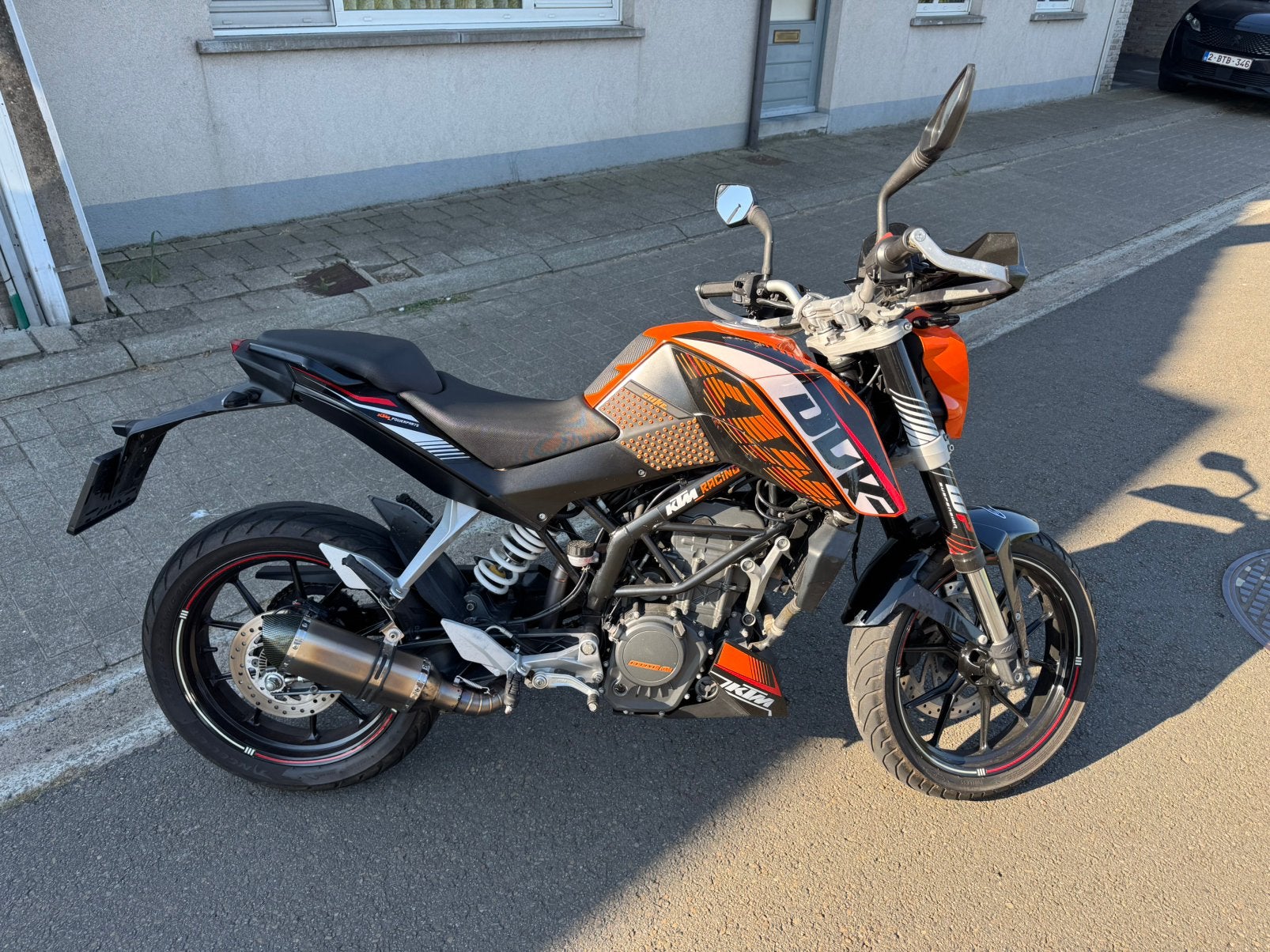 Ktm duke 200cc, Motoren, Motoren | KTM, Particulier, Naked bike, 12 t/m 35 kW, 1 cilinder, Minimaal motorrijbewijs A2, Sportuitlaat