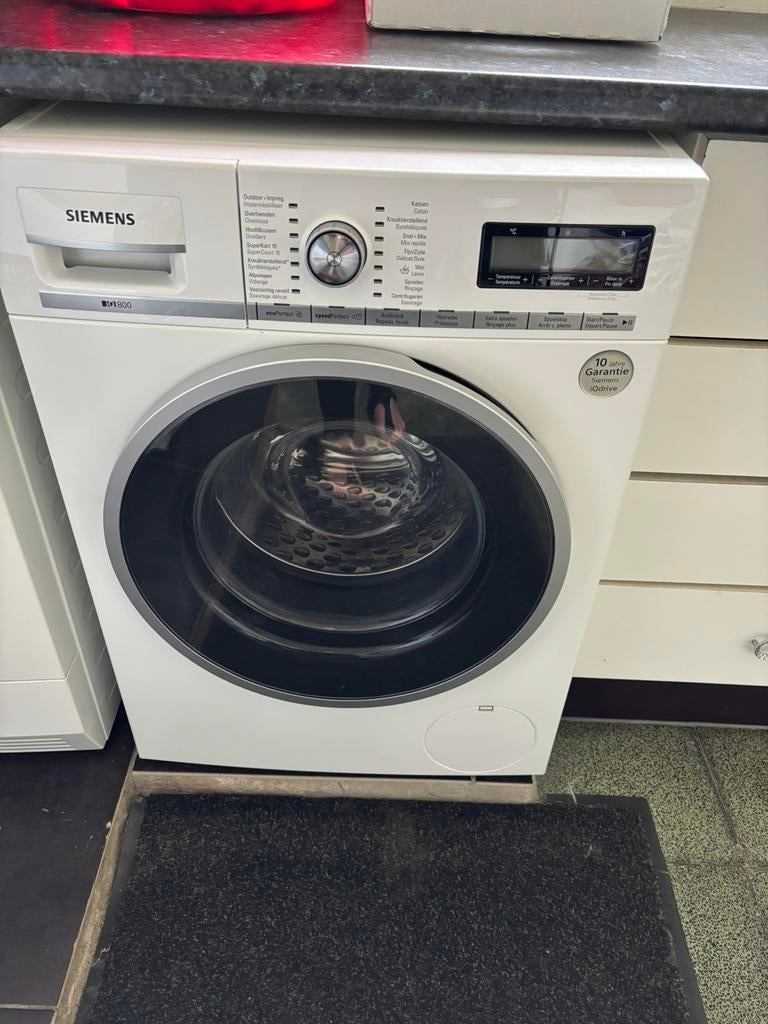 Wasmachine siemens IQ 800 9kg, Elektronische apparatuur, Ophalen, Zo goed als nieuw