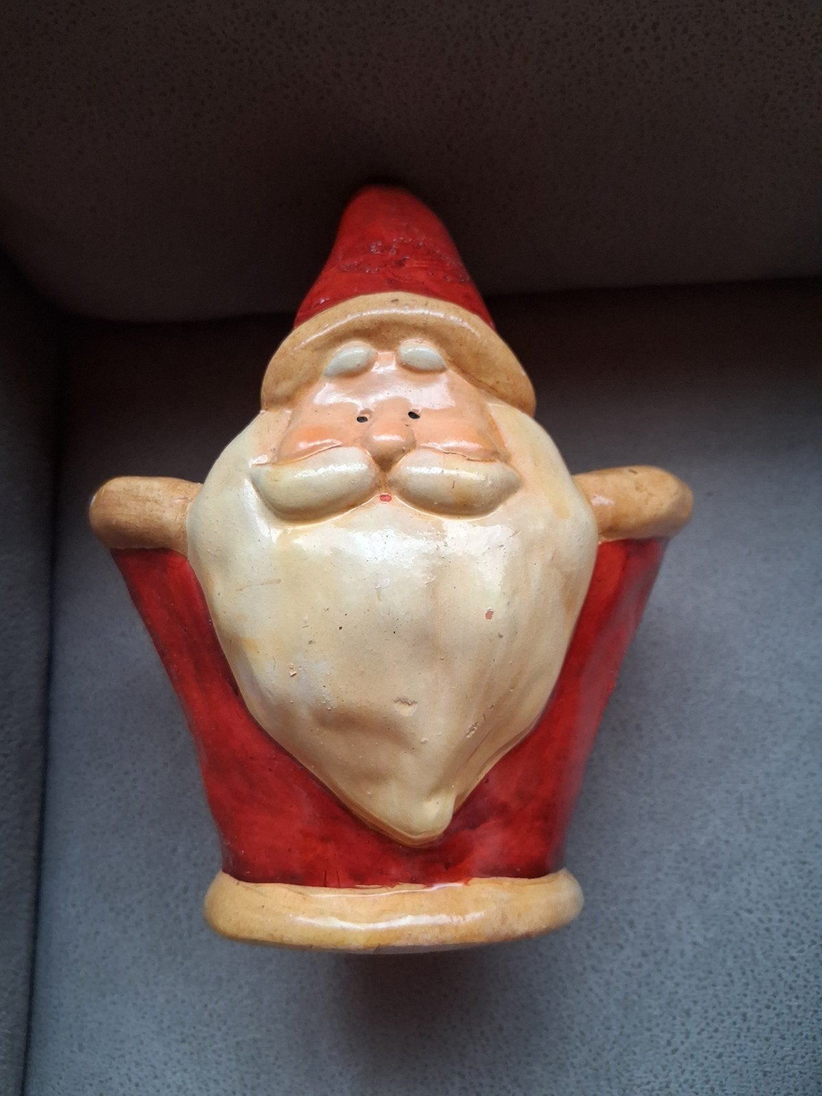 mandje in keramiek Kerst, Ophalen of Verzenden