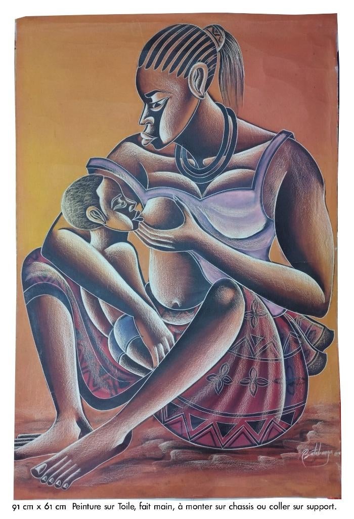 L'art contemporain africain signé Batabenga, Antiquités & Art, Enlèvement