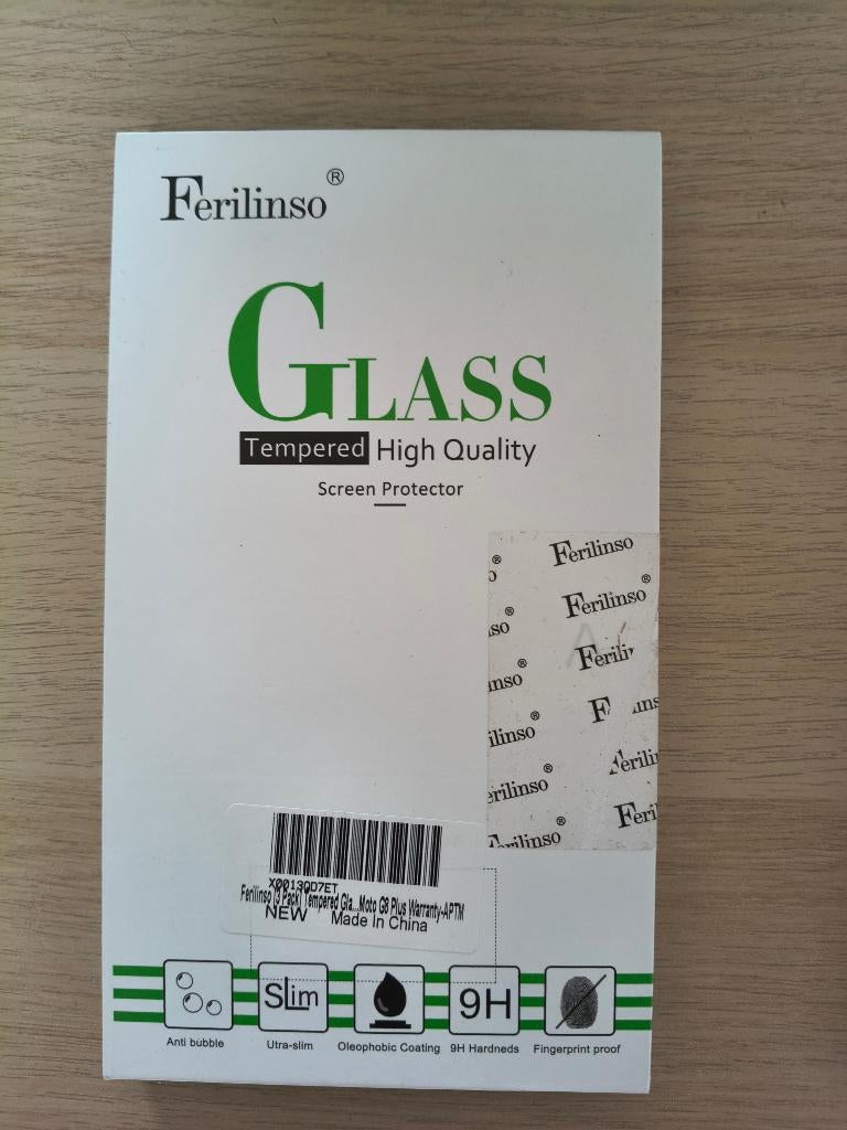 Tempered glass Screen Protector Moto G8+, Ophalen, Nieuw