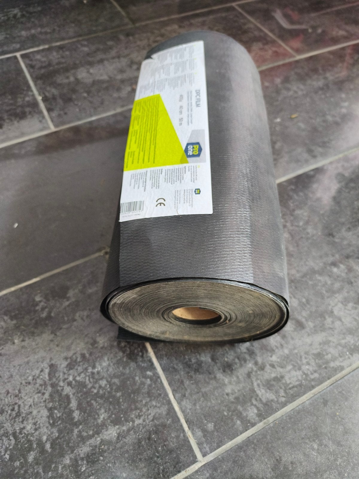 DPC folie (Diba) op rol 40cm, Ophalen, Folie