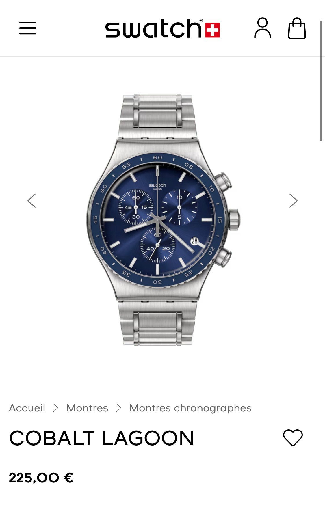 Montre Swatch, Enlèvement ou Envoi