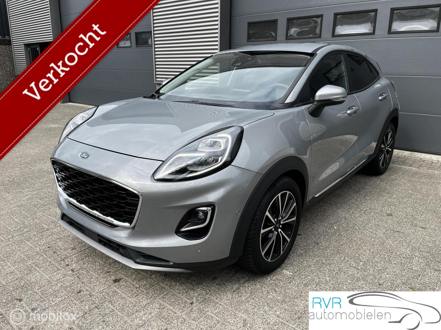 Ford Puma 1.0 EcoBoost CAMERA/CRUISE/NAVI/PDC, Argent ou Gris, Achat, Puma, Noir