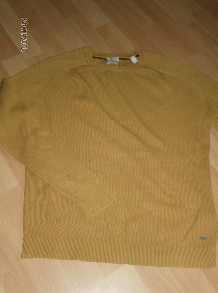 Trui okergeel merk esprit – maat l, Vêtements | Hommes, Pulls & Vestes, Enlèvement ou Envoi, Porté, Taille 52/54 (L), Esprit