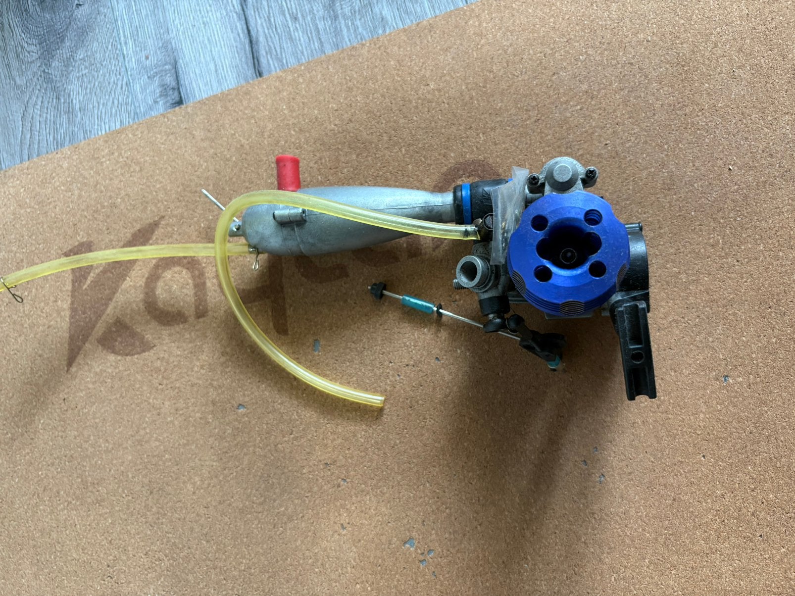 Kyosho nitro rc engine 1 cylinder, 2 storke, Ophalen of Verzenden, Zo goed als nieuw