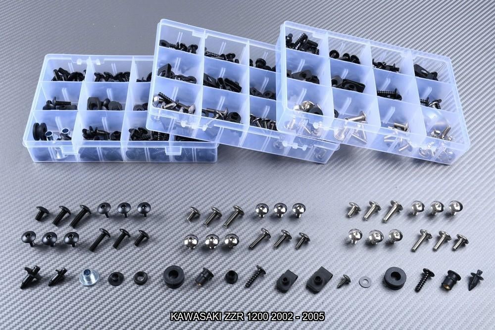 Kit visserie spécifique pour KAWASAKI ZZR 1200 2002 - 2005, Enlèvement ou Envoi, Neuf