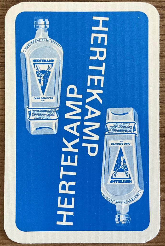 Speelkaart HERTEKAMP, Verzamelen, Speelkaarten, Jokers en Kwartetten, Ophalen of Verzenden, Zo goed als nieuw, Speelkaart(en)