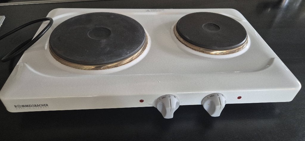 ROMMELBACK FORNUIS, automatisch uitschakeling, Elektronische apparatuur, Fornuizen, Ophalen, Gebruikt, 3 kookzones of minder, Vrijstaand