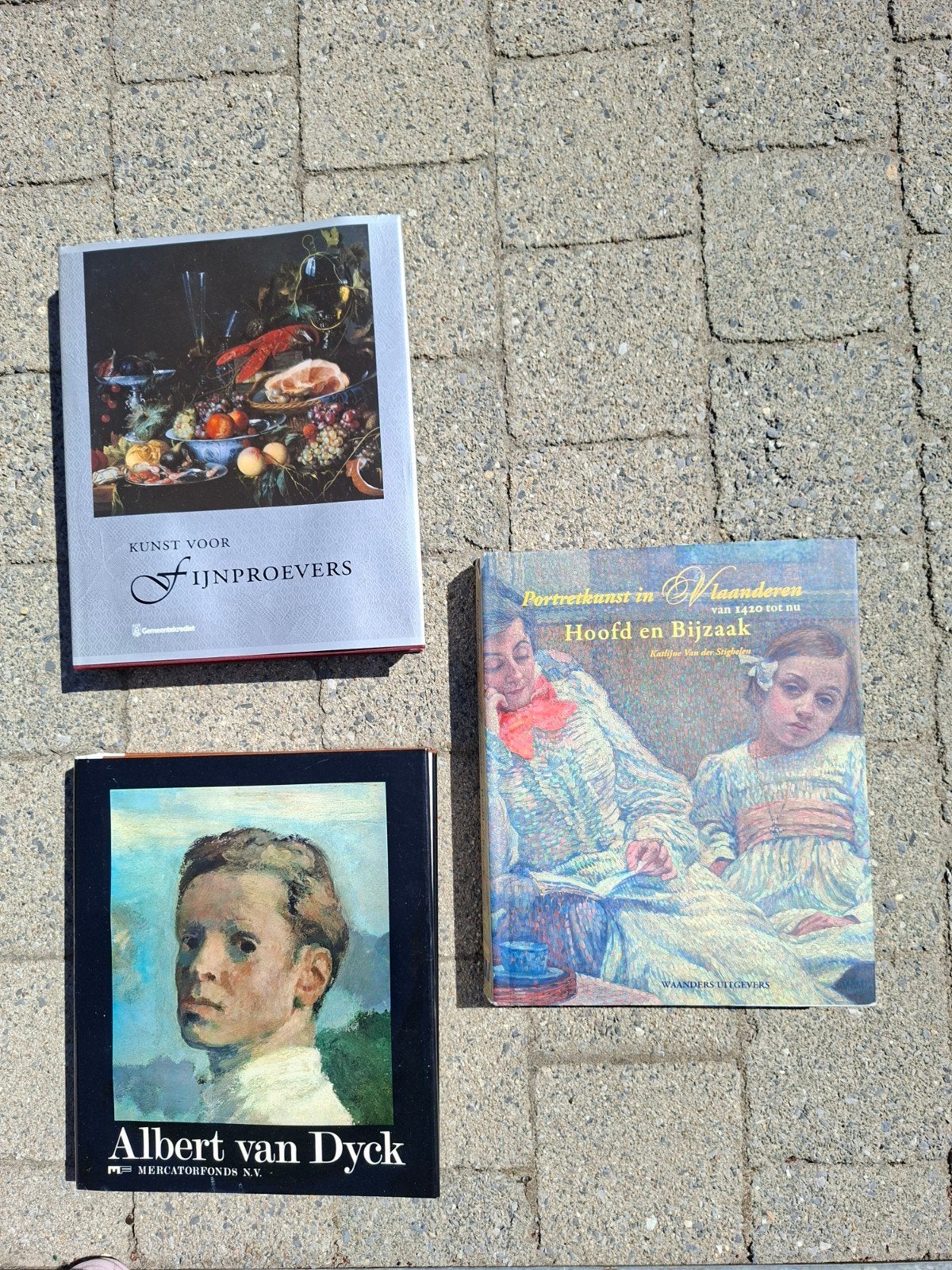 pakket van 3 kunstboeken, Boeken, Ophalen