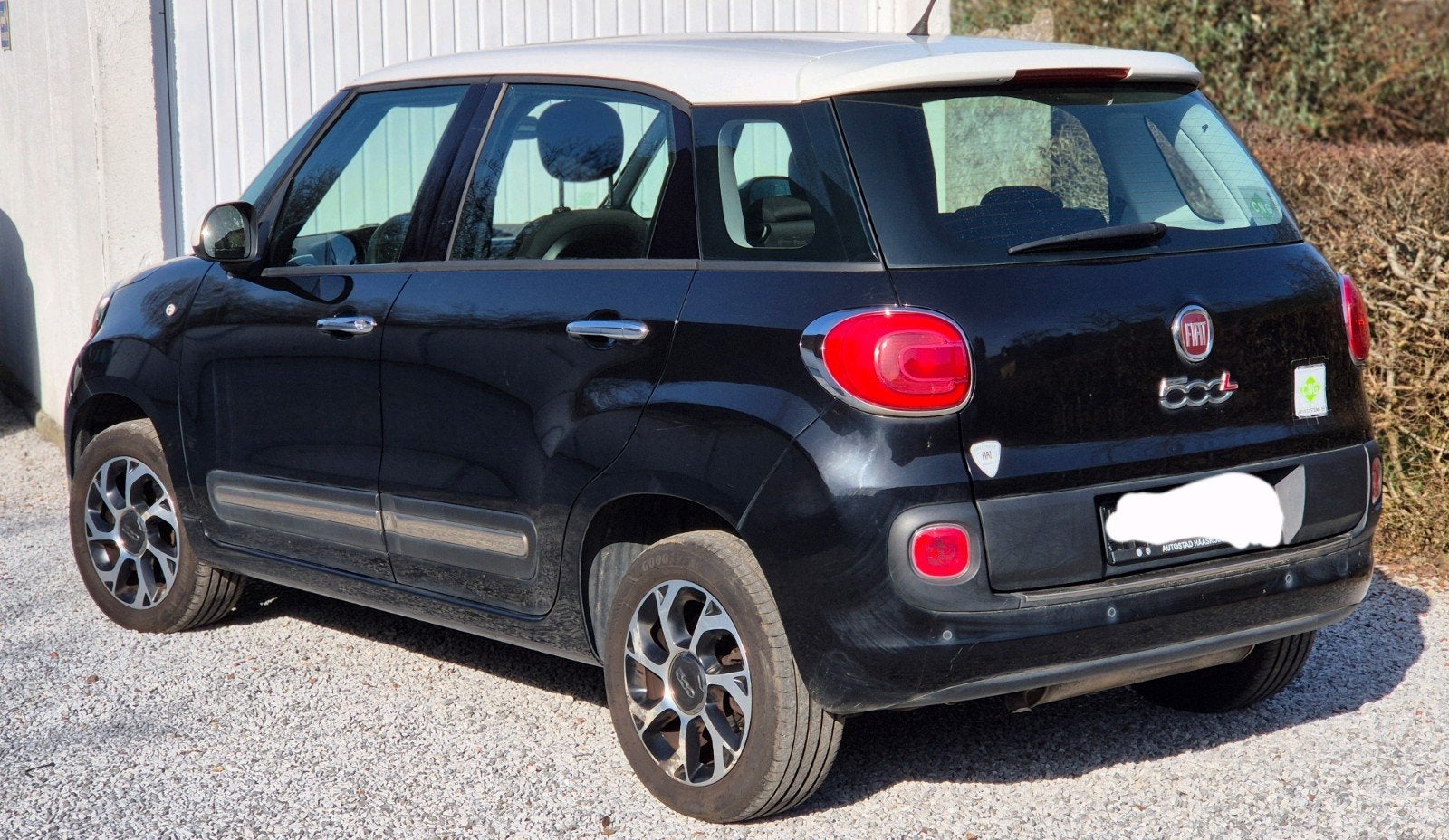 fiat 500L CNG BENZ 1prop clima 2017.180mkm 3300€, Autos, Fiat, Cuir, Euro 6, Boîte manuelle, 5 portes