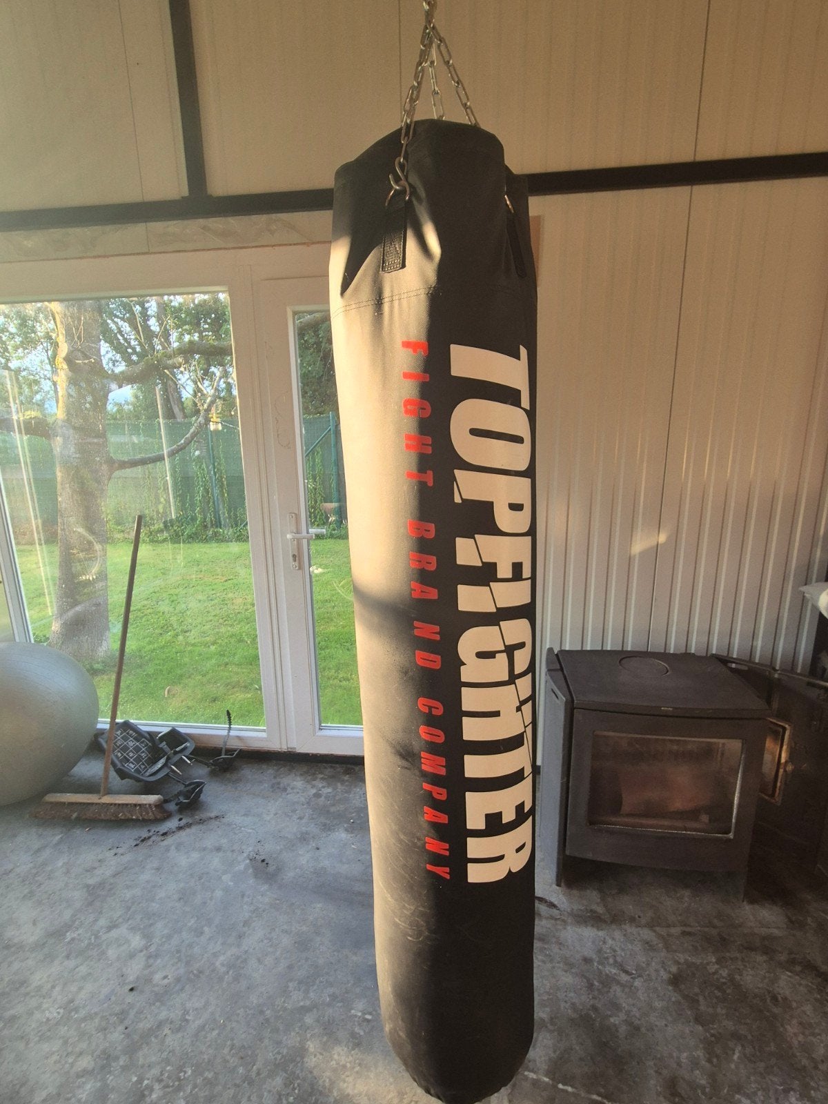 Sac de boxe Topfighter 180cm 60kg, Sports & Fitness, Enlèvement ou Envoi, Comme neuf, Sac de boxe