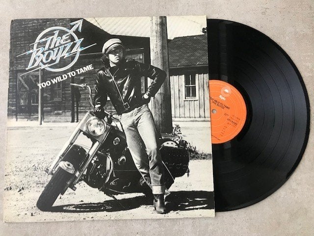 The Boyzz - To wild to tame - vinyl, CD & DVD, Vinyles | Rock, Hard rock, Enlèvement ou Envoi, Comme neuf, LP