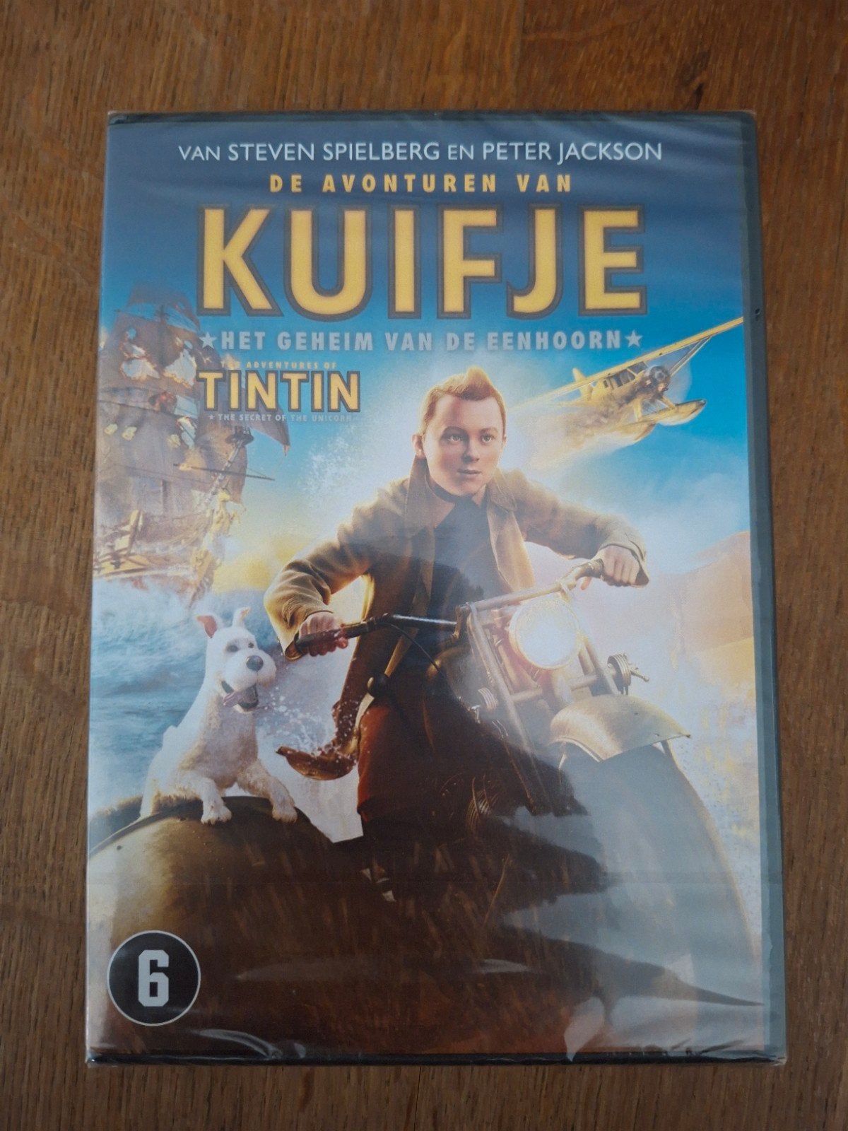 DVD  - KUIFJE  - HET GEHEIM VAN DE EENHOORN  - SEALED, CD & DVD, DVD | Aventure, À partir de 6 ans, Enlèvement ou Envoi, Néerlandais