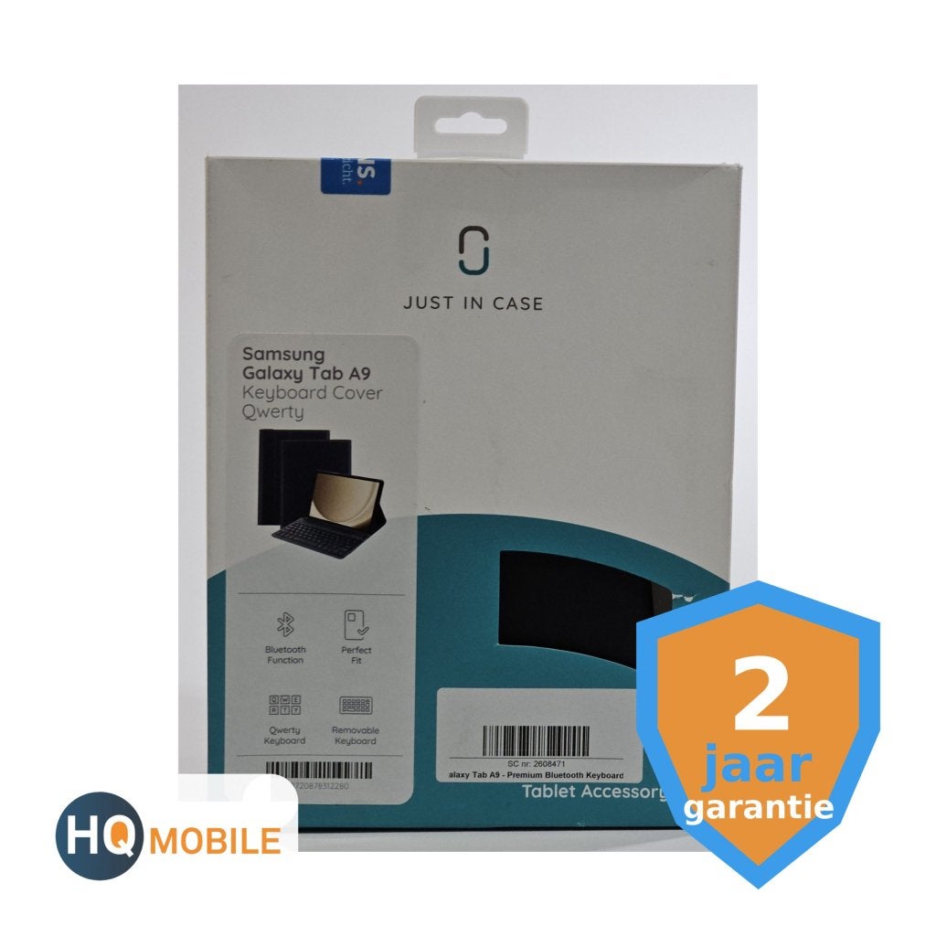 Samsung Galaxy Tab A9/A10/A11 - Keyboard Cover | Retour, Niet ingevuld, Niet ingevuld, Niet ingevuld