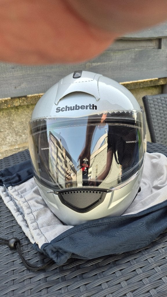 Schubert C3 modulaire helm maat 54/55, Motoren, Kleding | Motorhelmen, Systeemhelm, Dames, S, Ophalen