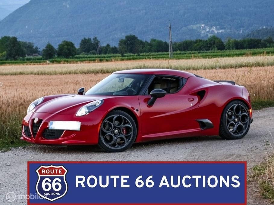 Alfa Romeo 4C | 2015 | Route 66 Auctions, Achat, Entreprise, Boîte manuelle, Autre carrosserie