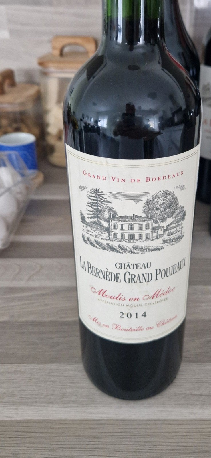 vin chateau  grand poujeaux 2014, Enlèvement